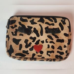 Iphoria Leopard Print Cosmetic Bag